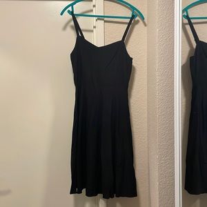 Black tall Old Navy skater dress